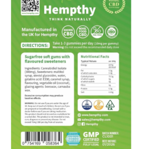 Hempthy CBD Gummy Bears
